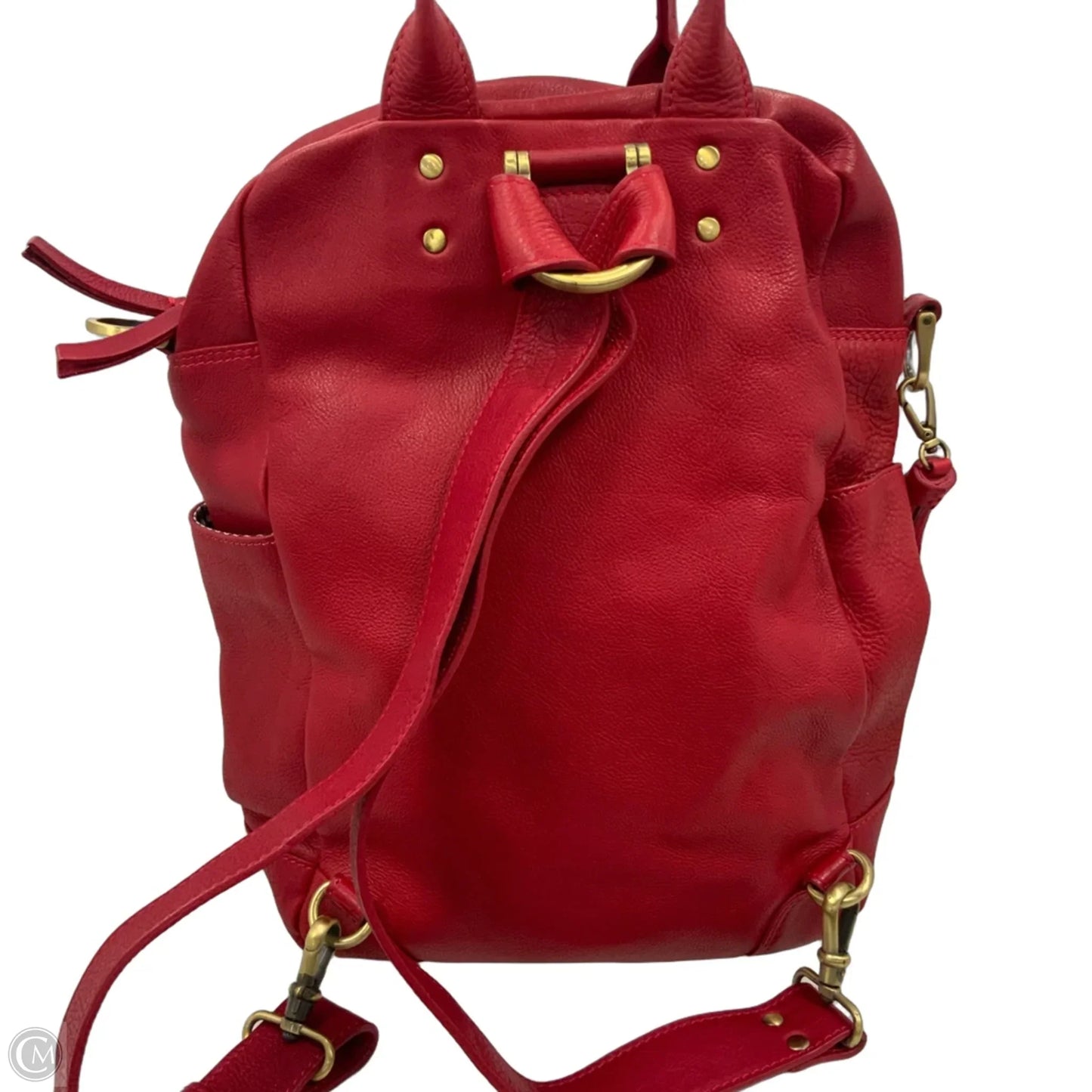 Backpack Leather By Sapahn, Size: Large