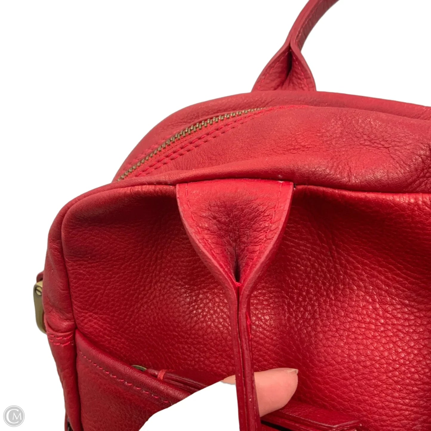 Backpack Leather By Sapahn, Size: Large