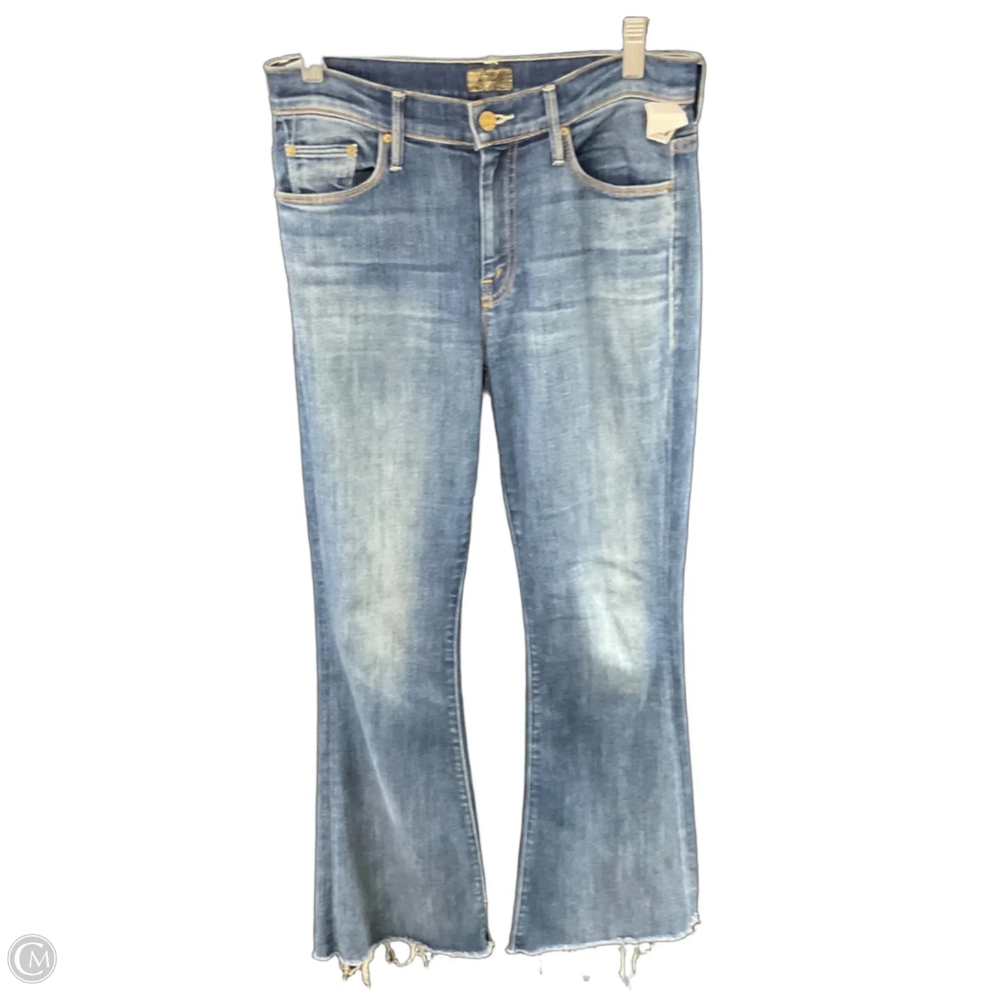Jeans Designer By Mother In Blue Denim, Size: 6