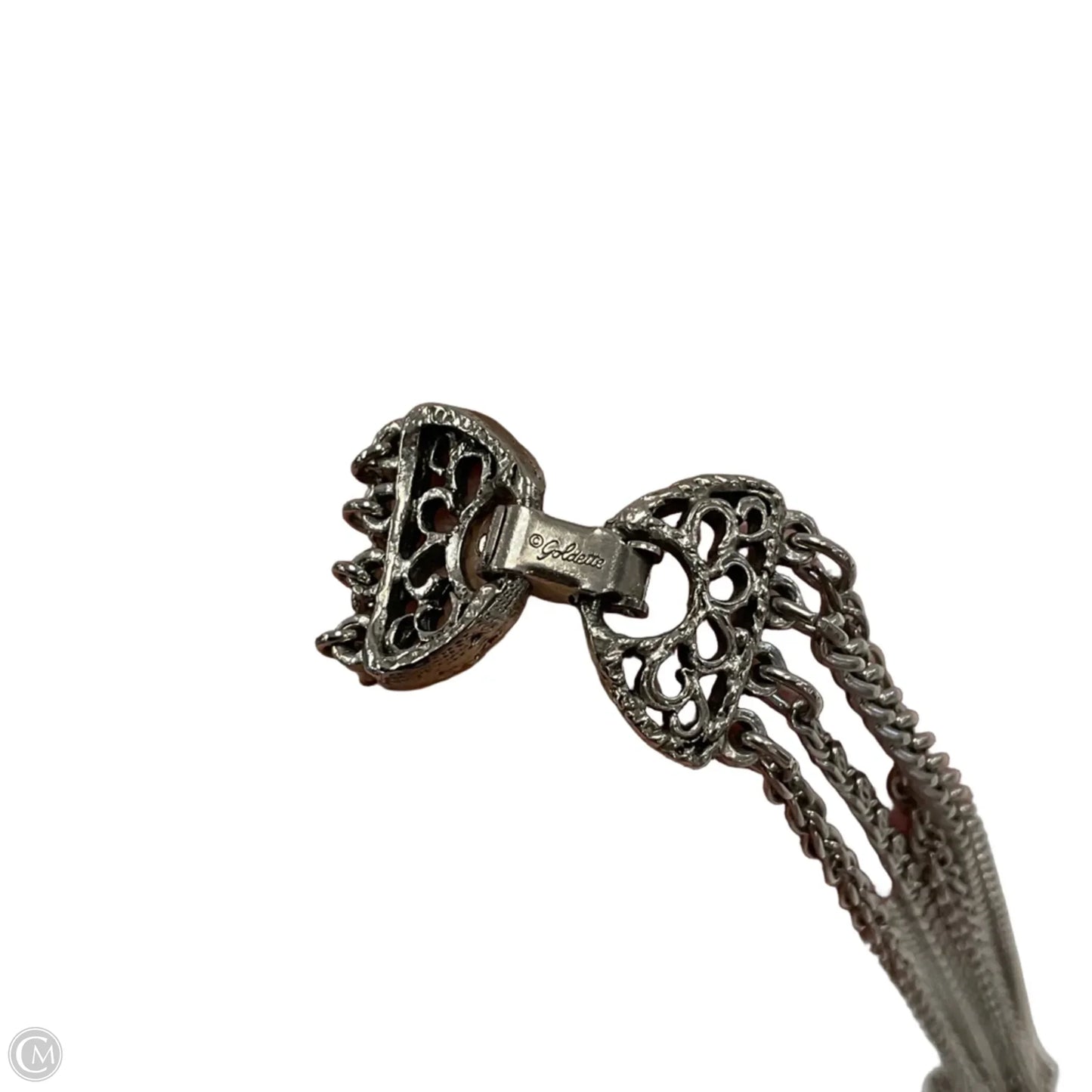 Necklace Statement By Goldette