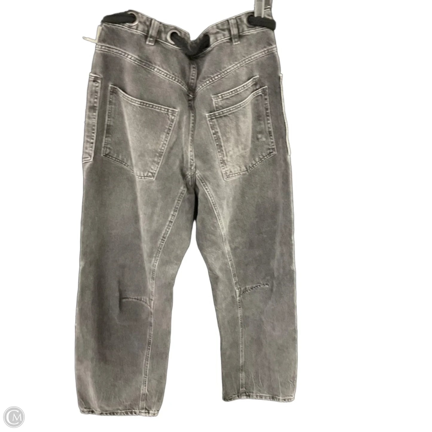 Jeans Wide Leg By We The Free In Black Denim, Size: 6l