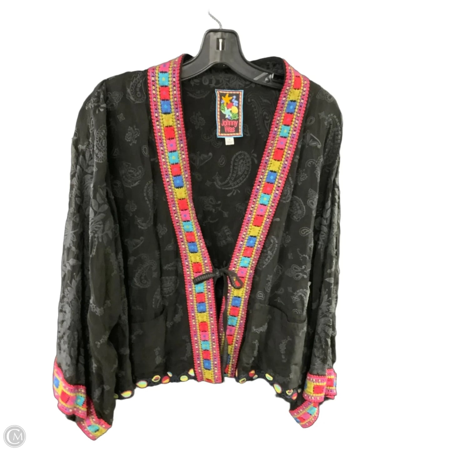 Kimono By Johnny Was In Black, Size: M