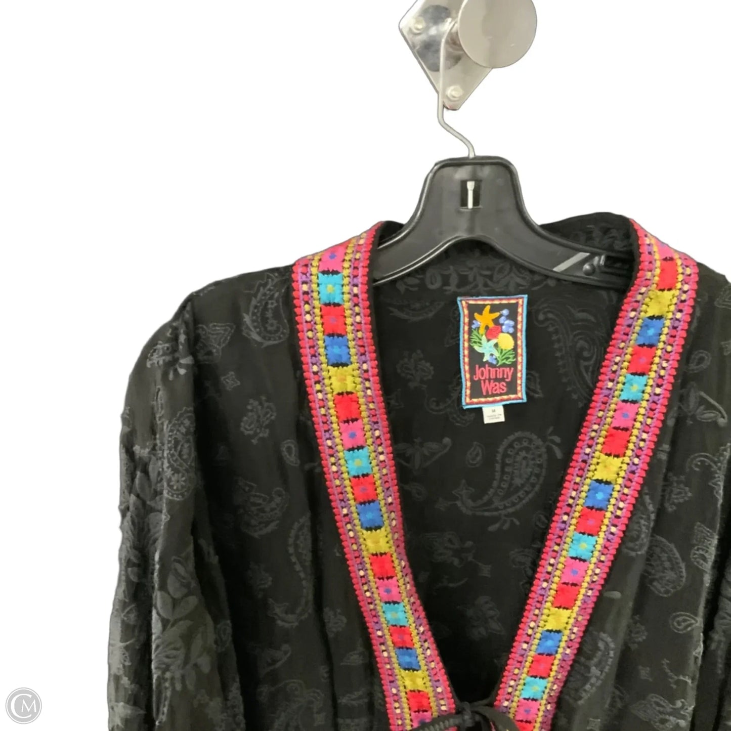 Kimono By Johnny Was In Black, Size: M
