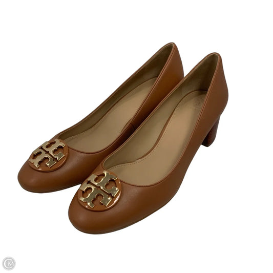 Shoes Designer By Tory Burch In Brown, Size: 10.5