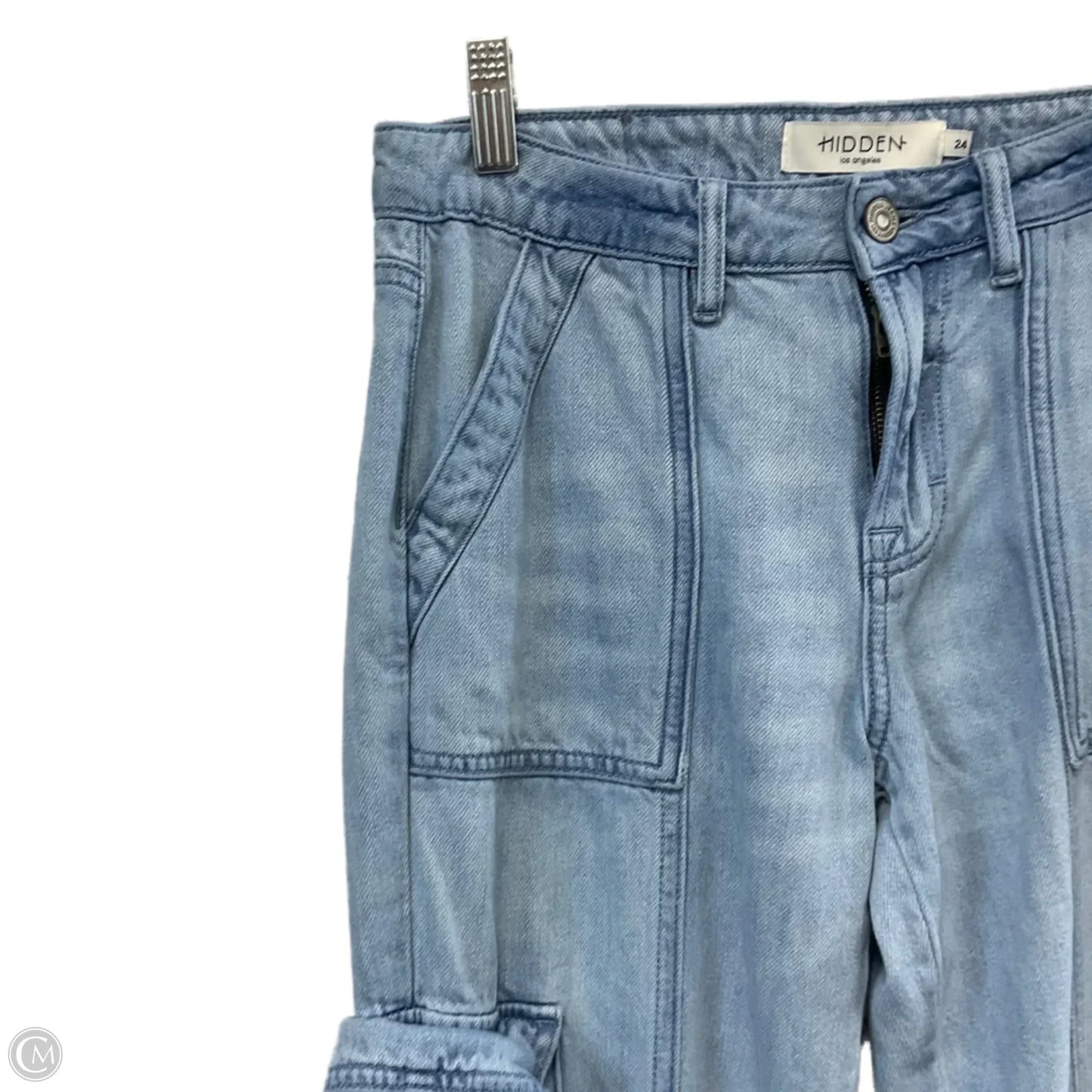 Jeans Straight By HIDDEN In Blue Denim, Size: 00