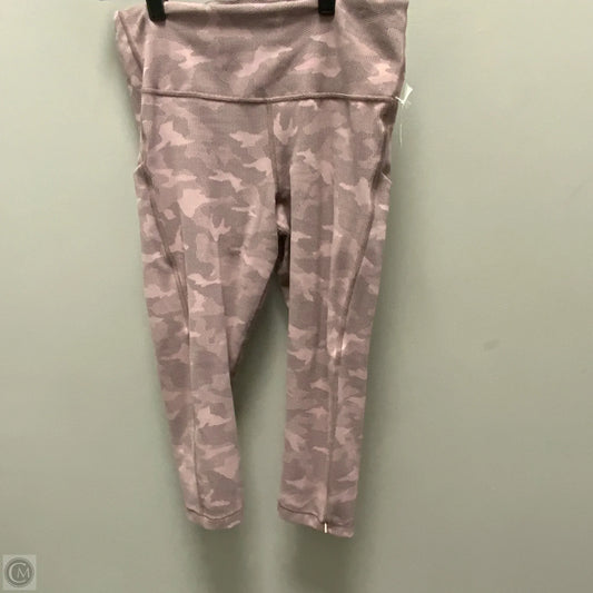 Athletic Leggings By Athleta In Pink, Size: Mp