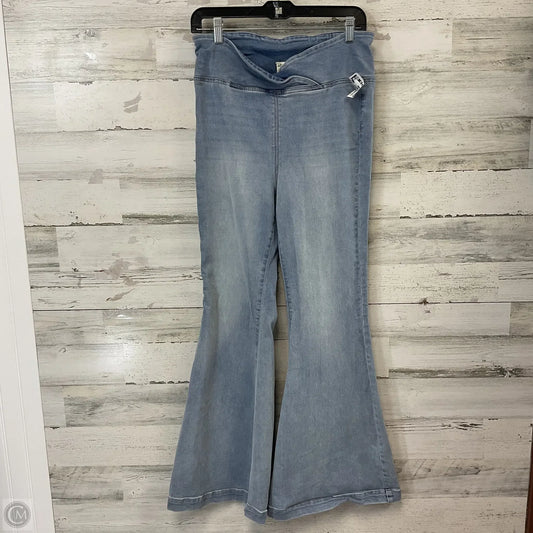 Jeans Flared By We The Free In Blue Denim, Size: 12p