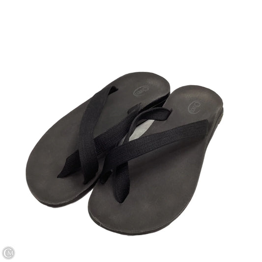 Sandals Flip Flops By Chacos In Black, Size: 8