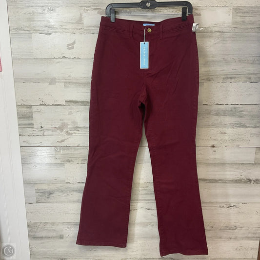 Jeans Straight By Draper James In Red, Size: 14