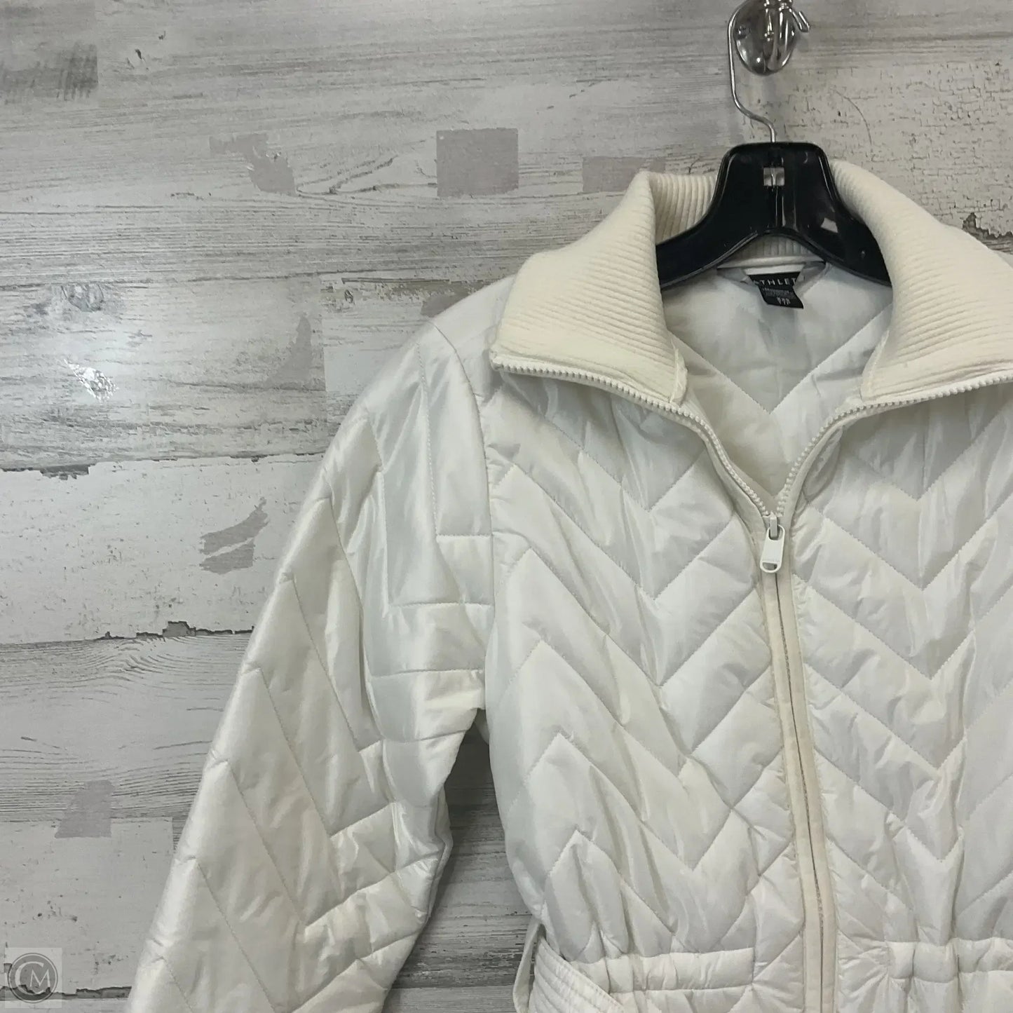 Jacket Puffer & Quilted By Athleta In White, Size: Xxs
