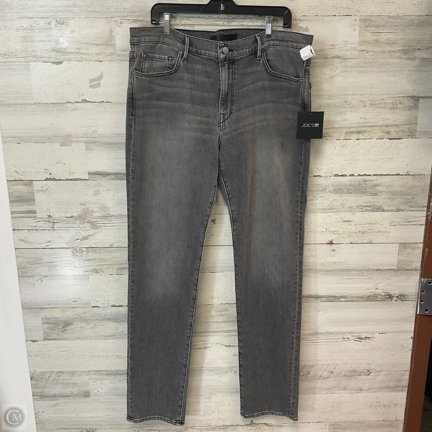 Jeans Straight By Joes Jeans In Black Denim, Size: 22