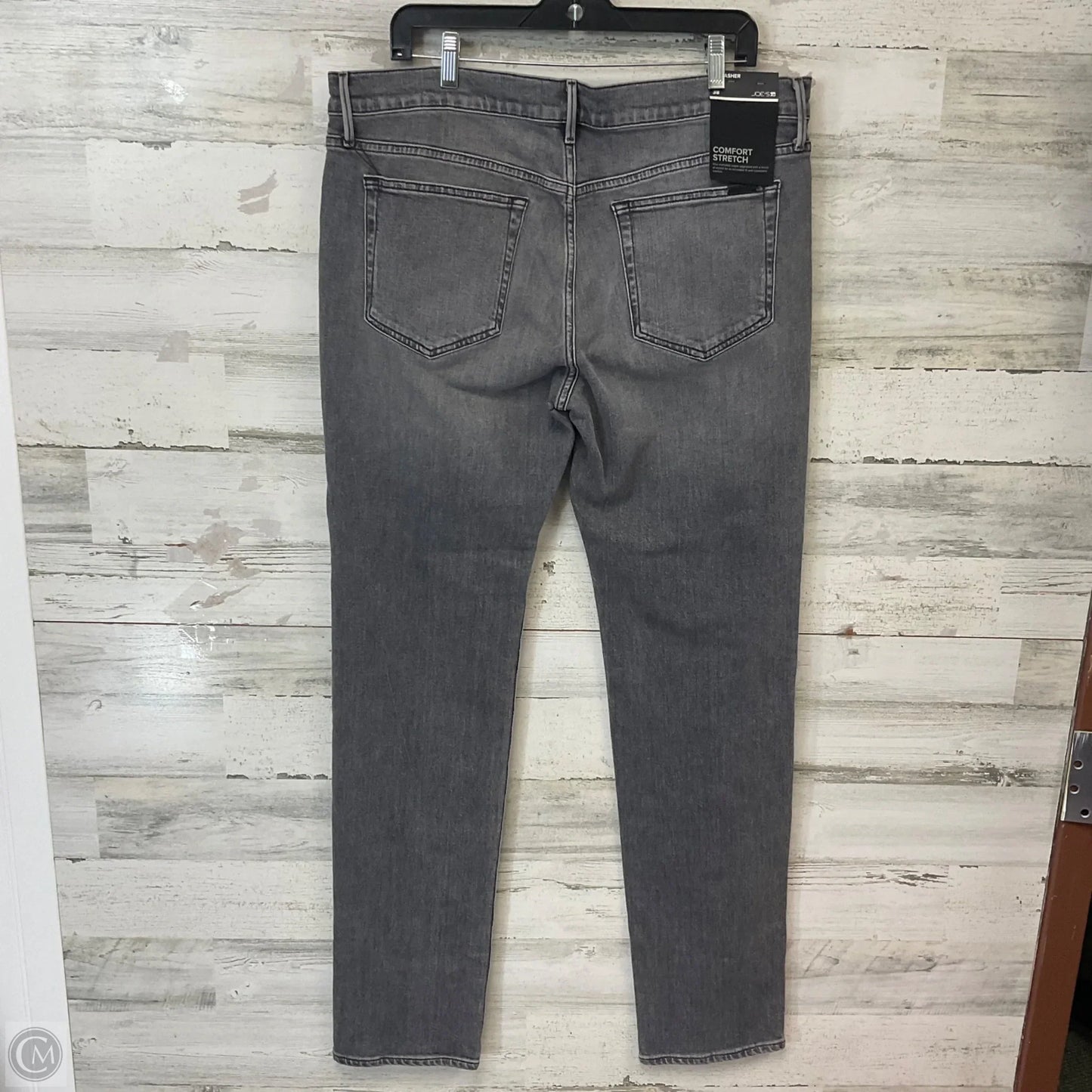 Jeans Straight By Joes Jeans In Black Denim, Size: 22