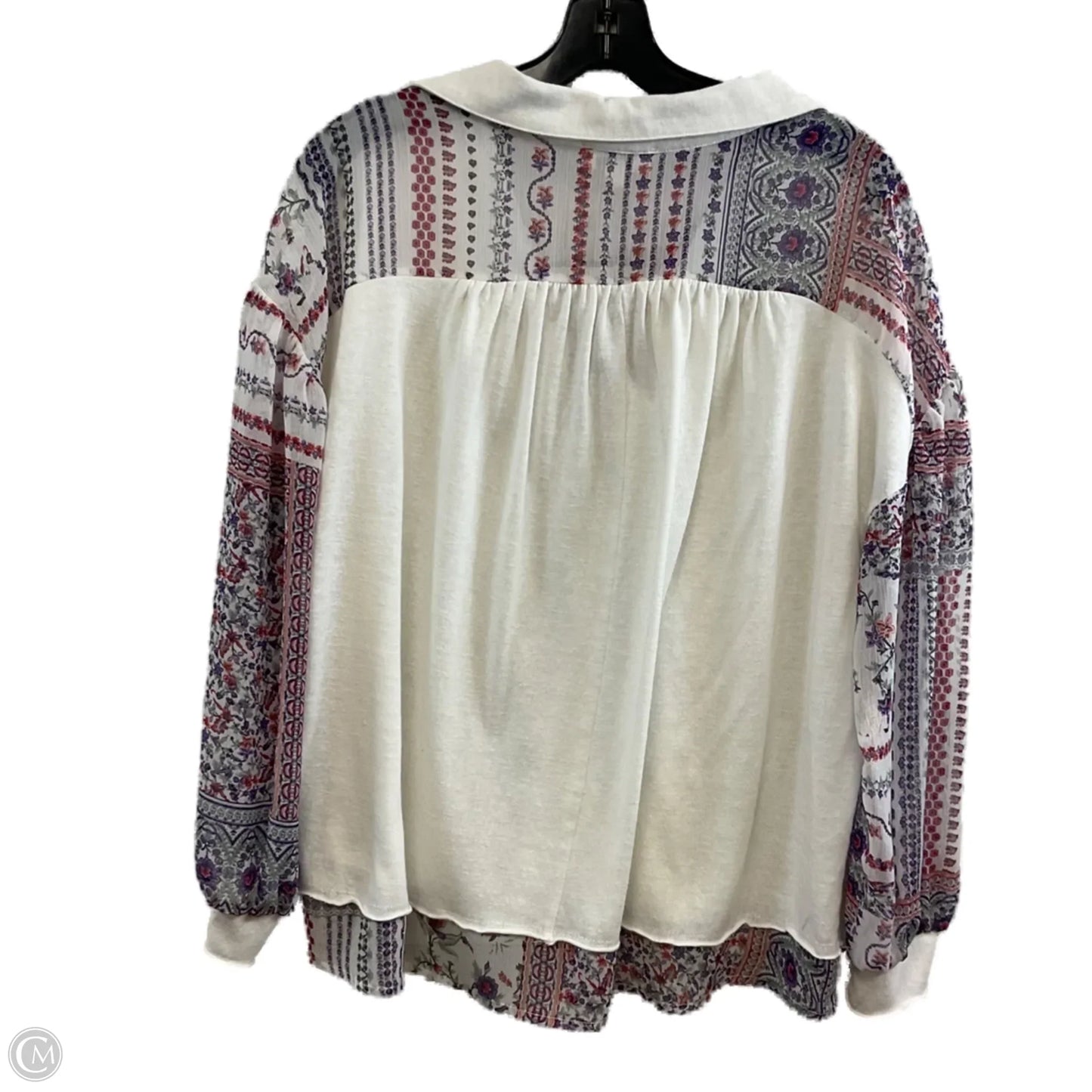 Top Long Sleeve By Umgee In White, Size: S