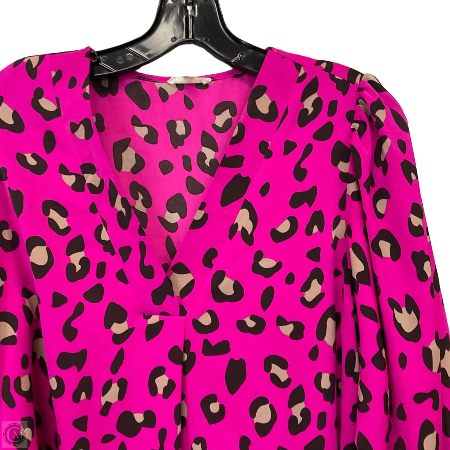Blouse Long Sleeve By Jodifl In Purple, Size: S