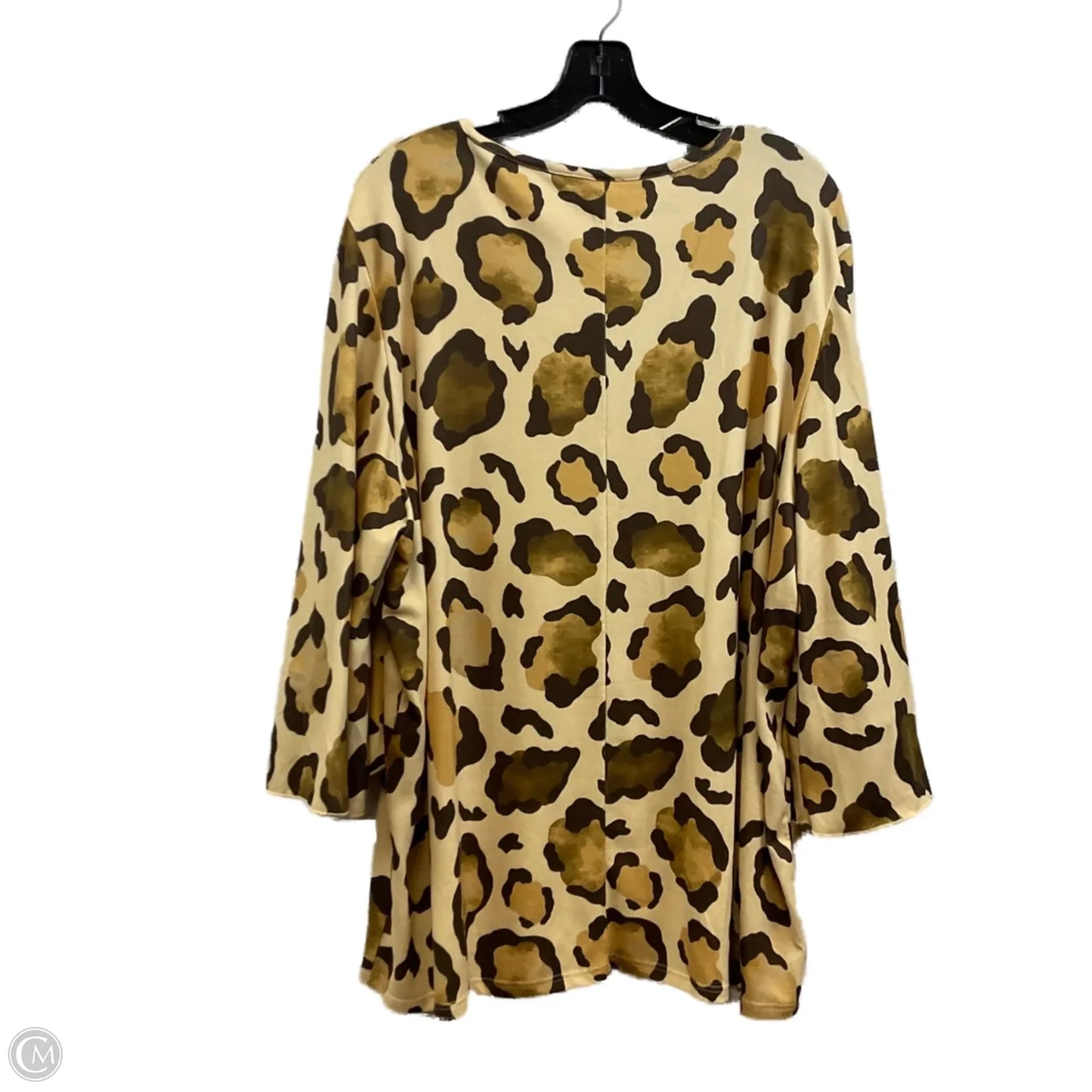 Top 3/4 Sleeve Basic By Sew In Love In Yellow, Size: L