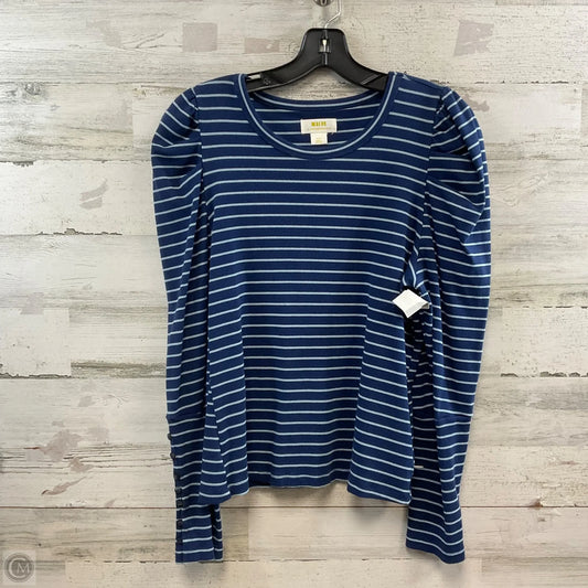 Top Long Sleeve By Maeve In Blue, Size: Xlp
