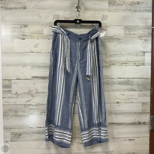 Pants Linen By Lauren By Ralph Lauren In Blue, Size: 6