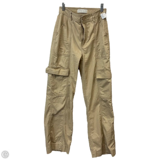 Pants Cargo & Utility By Abercrombie And Fitch In Tan, Size: 0