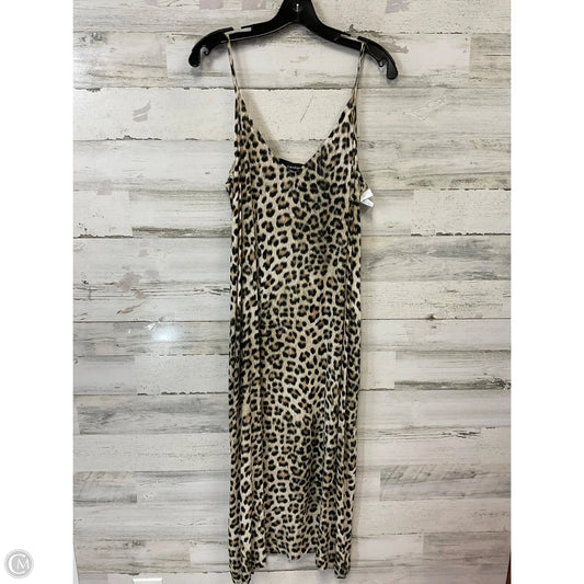 Dress Casual Maxi By Karen Kane In Black & Brown, Size: M