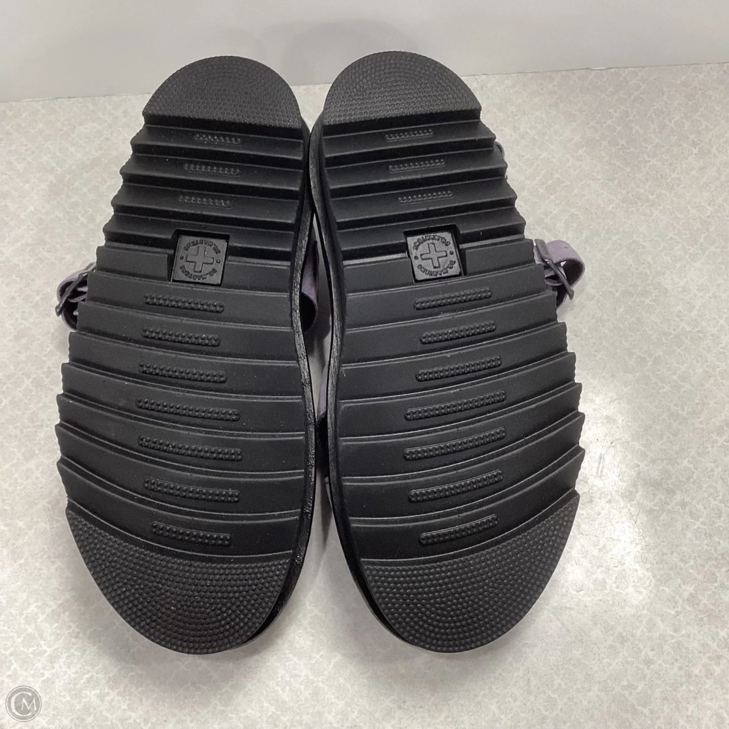 Sandals Flats By Dr Martens In Purple, Size: 7