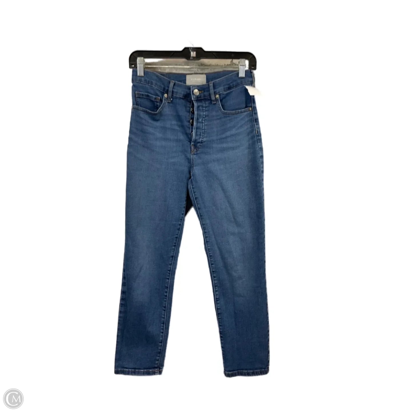 Jeans Skinny By Everlane In Blue Denim, Size: 4