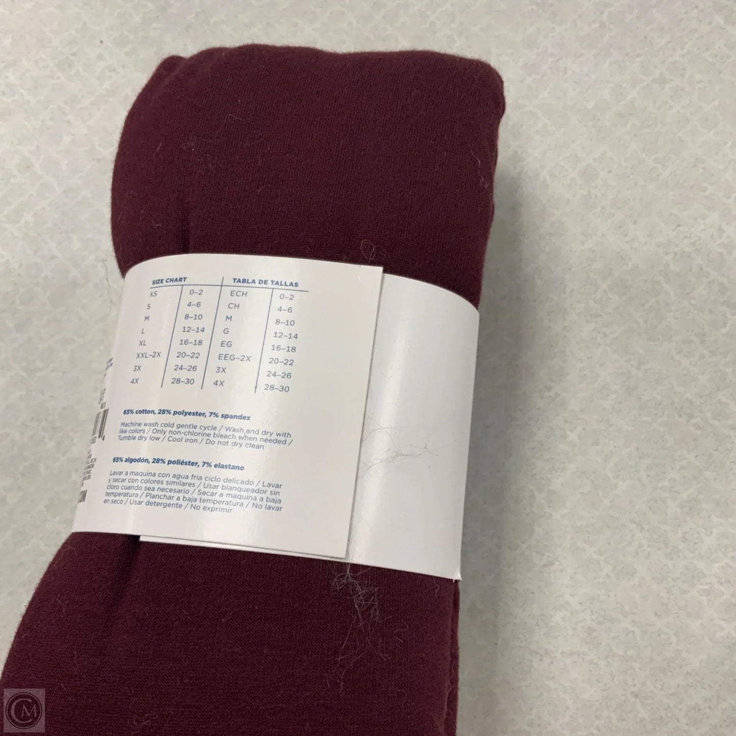 Pants Leggings By Old Navy In Maroon, Size: S