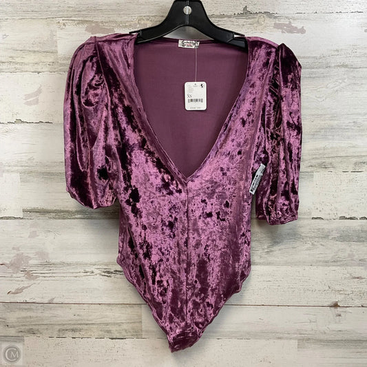Bodysuit By Free People In Purple, Size: Xs