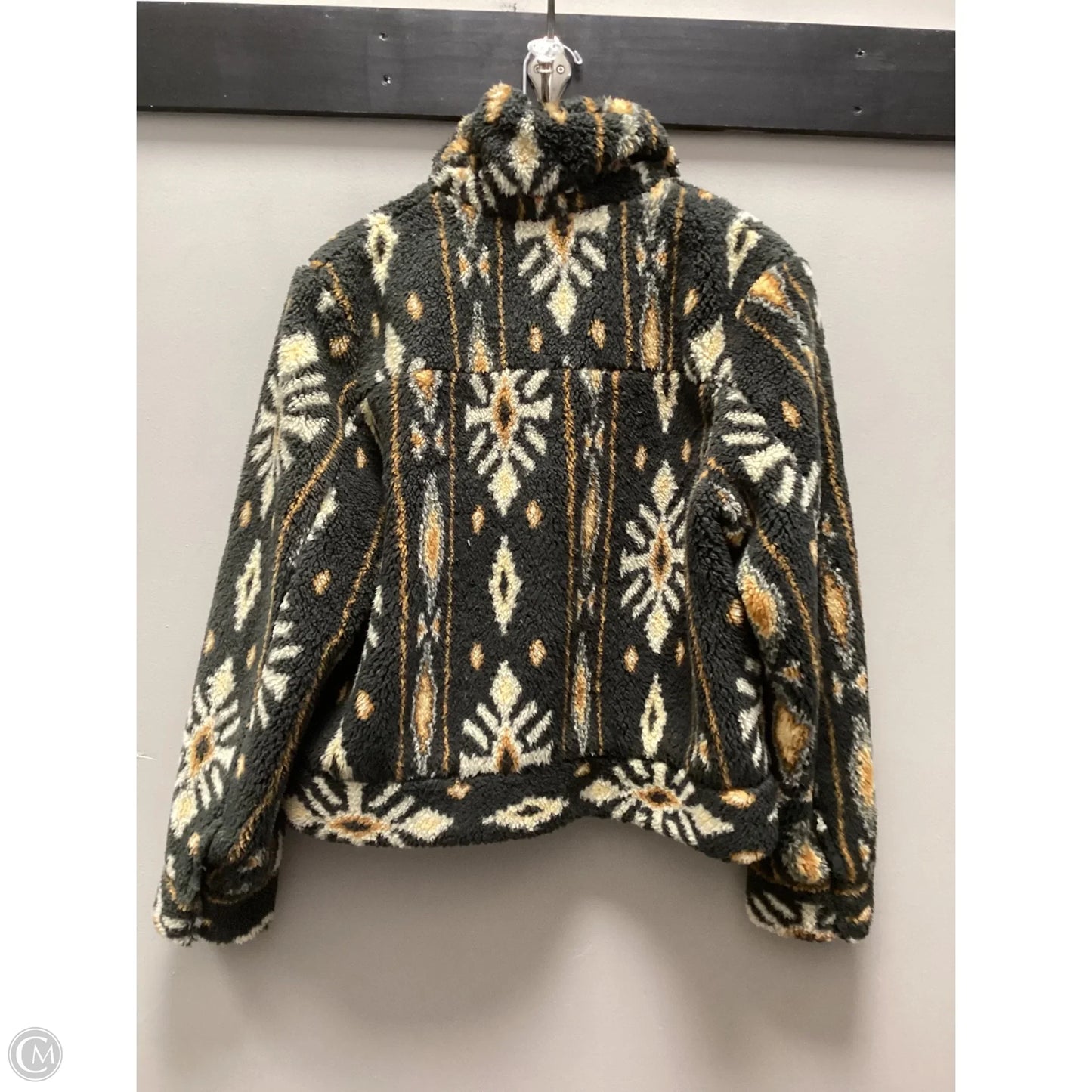 Jacket Fleece By Bog Collective In Green, Size: L
