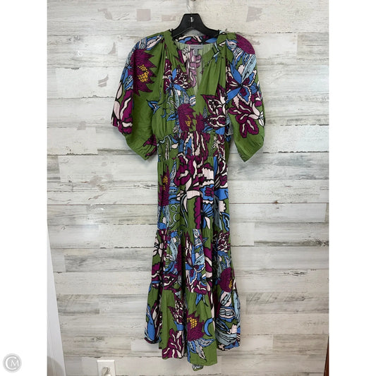 Dress Casual Maxi By Conditions Apply In Green, Size: S