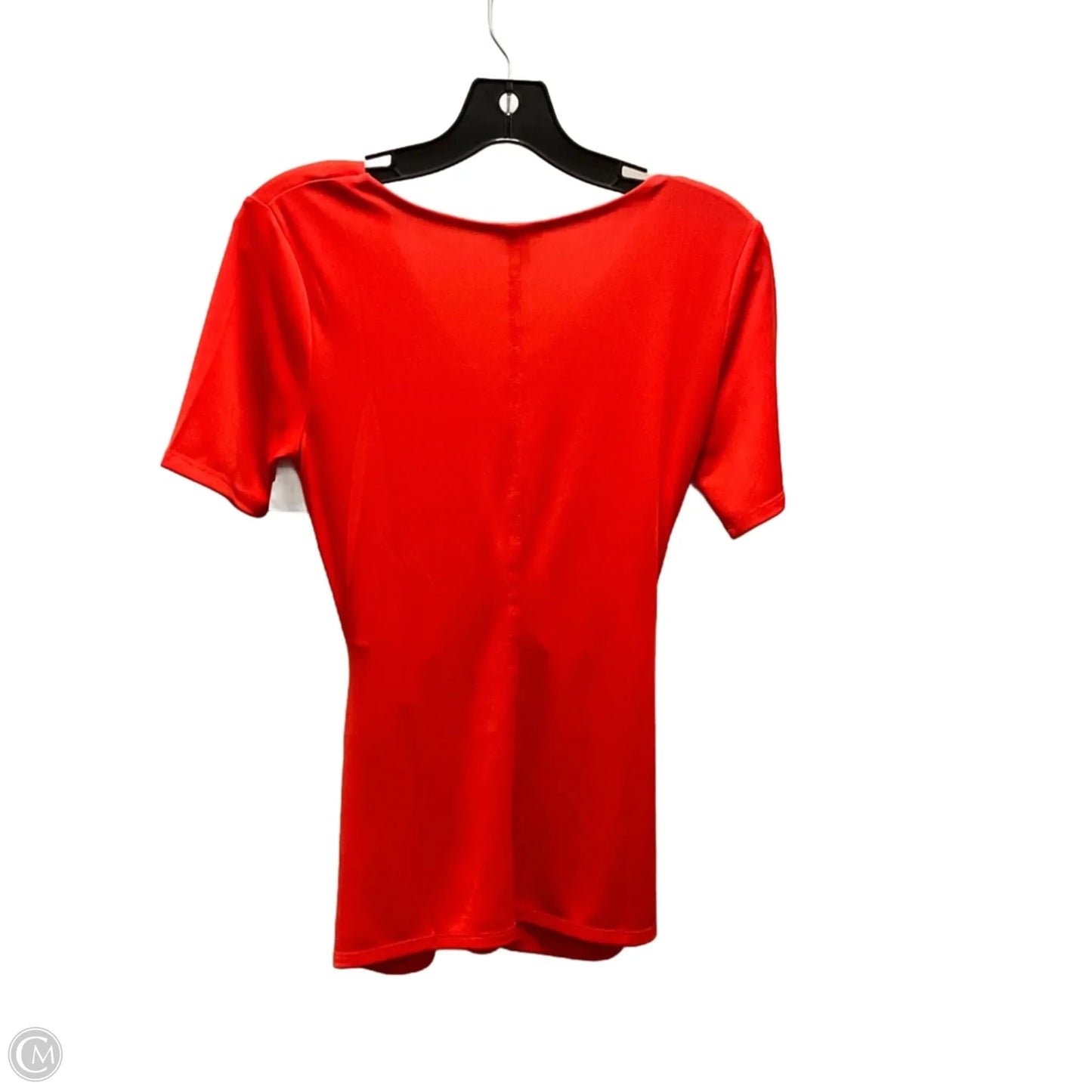 Blouse Short Sleeve By Ann Taylor In Red, Size: Xs
