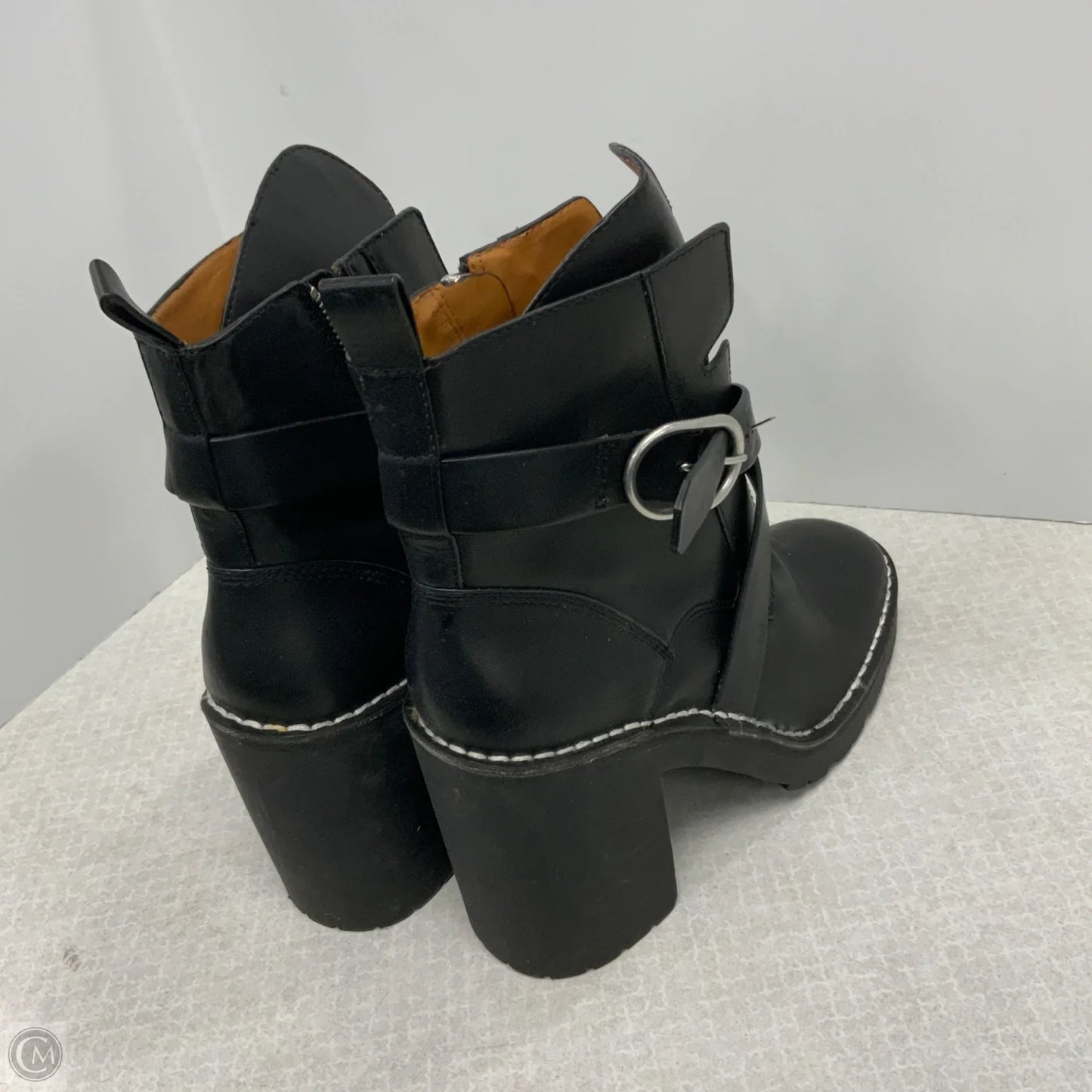 Boots Designer By All Saints In Black, Size: 9