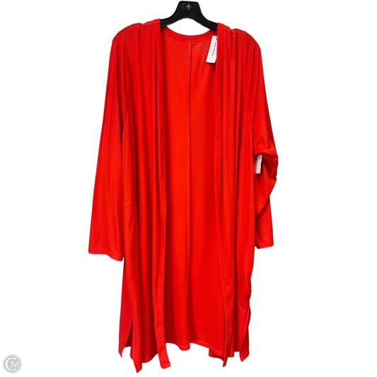 Cardigan By Lane Bryant In Orange, Size: 4x
