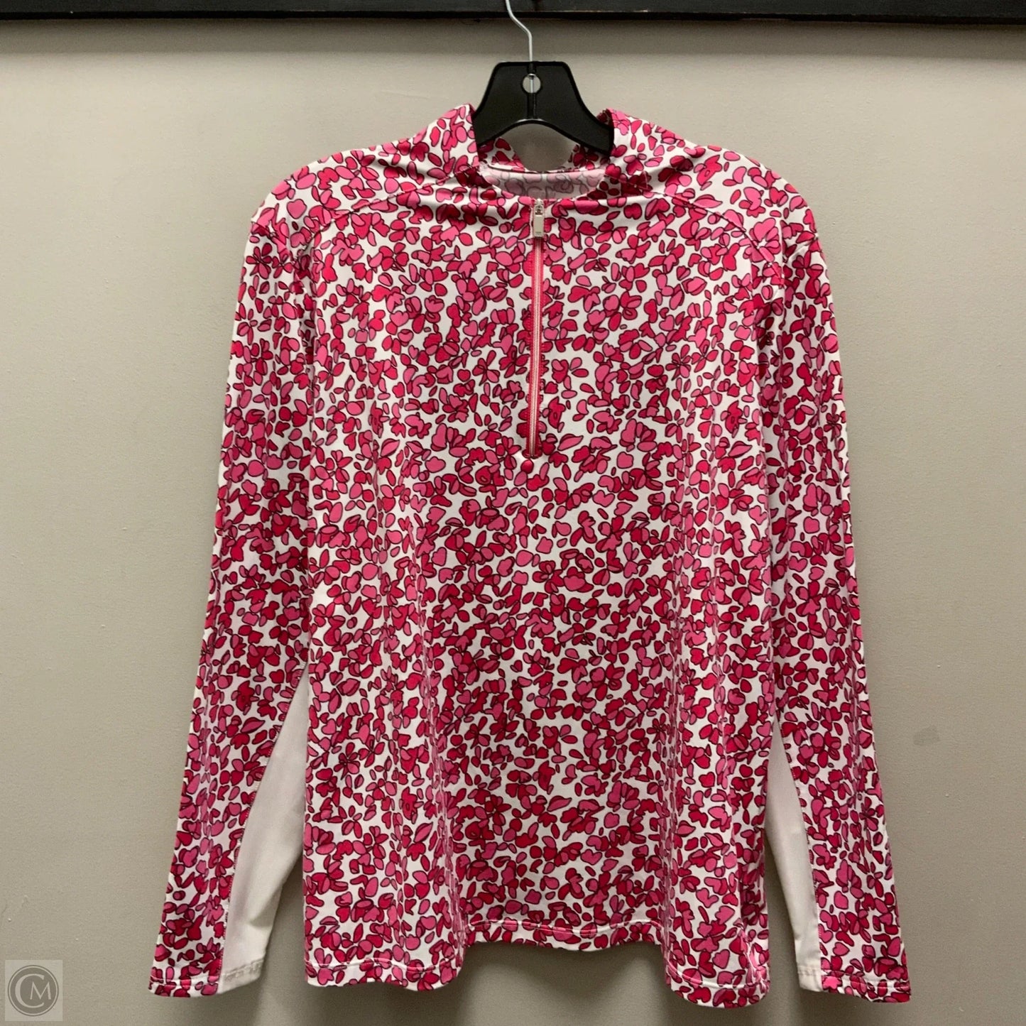 Athletic Top Long Sleeve Crewneck By Tail In Pink & Red, Size: Xl