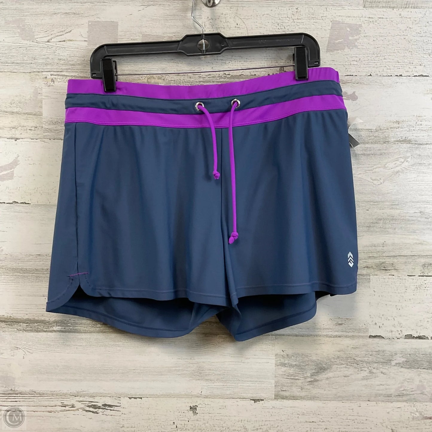 Athletic Shorts By Free Country In Blue & Purple, Size: Xxl