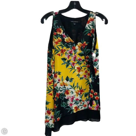 Blouse Sleeveless By Zac And Rachel In Black, Size: S