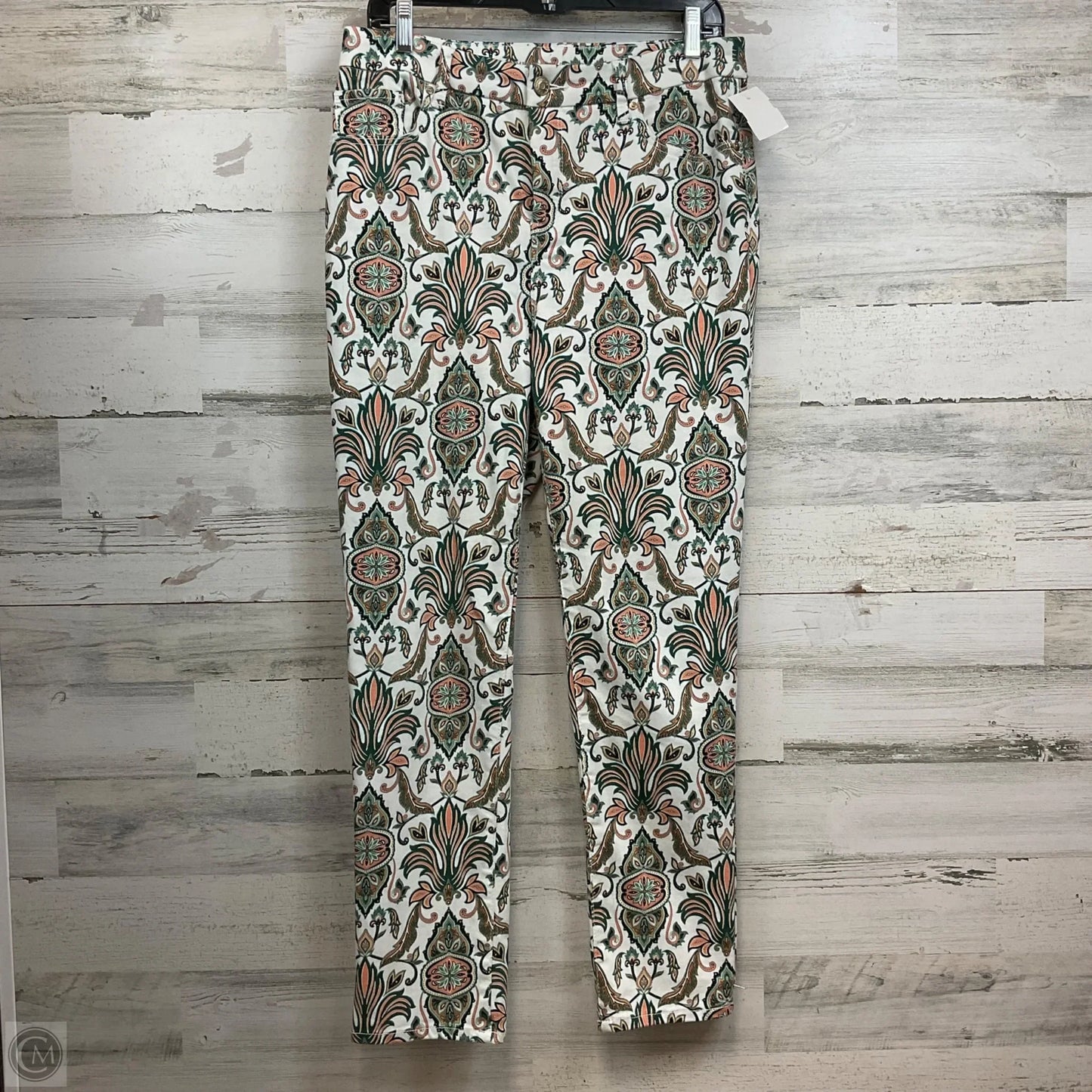 Pants Dress By Chicos In Green, Size: 8