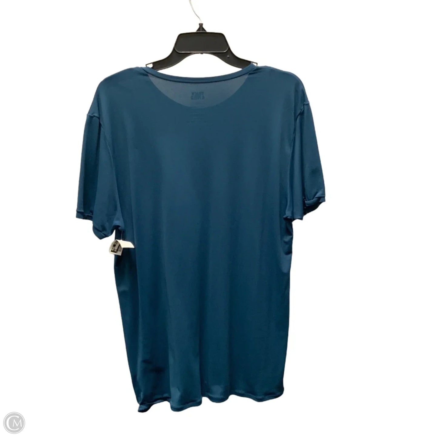 Athletic Top Short Sleeve By Track&Field In Green, Size: L