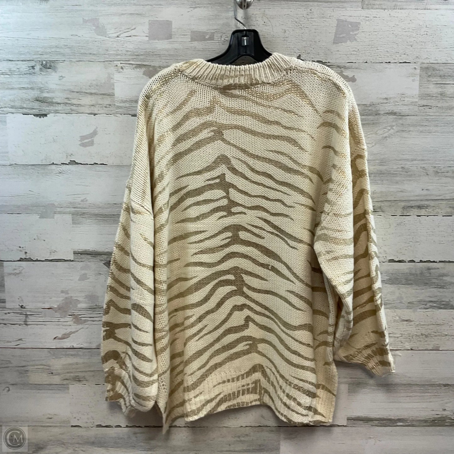 Sweater By ANDTHEWHY In Cream, Size: 2x / 3x