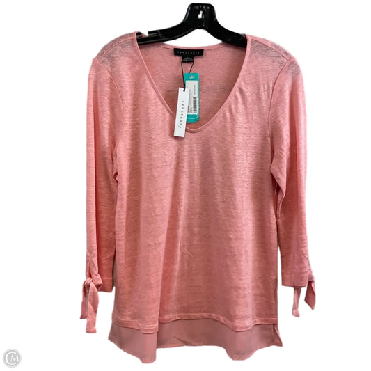 Top 3/4 Sleeve By Sanctuary In Pink, Size: S