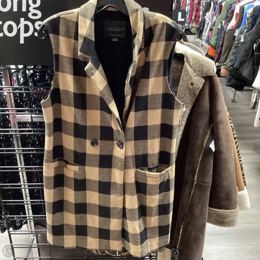 Vest Other By Sanctuary In Black & Brown, Size: M