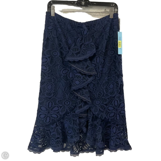 Skirt Midi By Antonio Melani In Blue, Size: 8