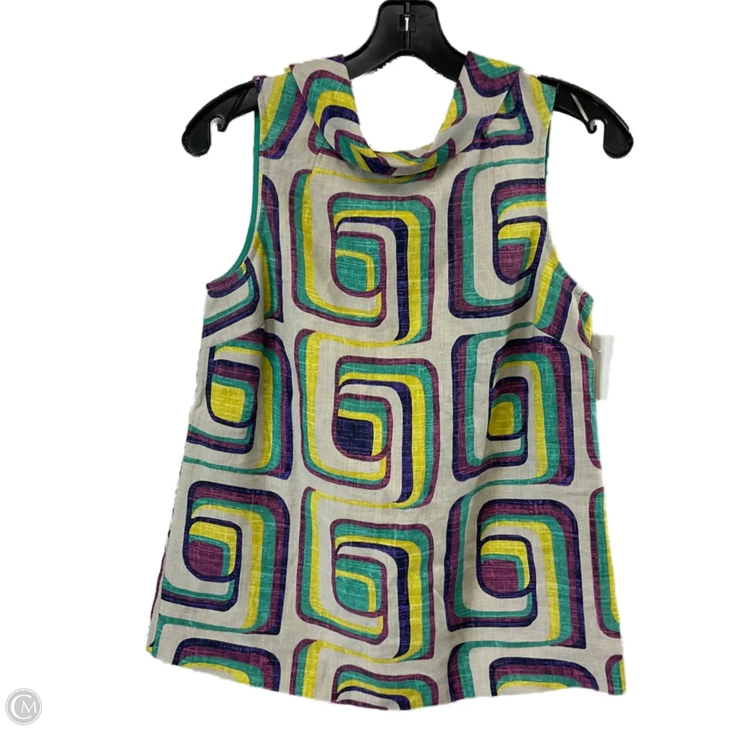 Blouse Sleeveless By Boden In Grey & Purple, Size: Xs