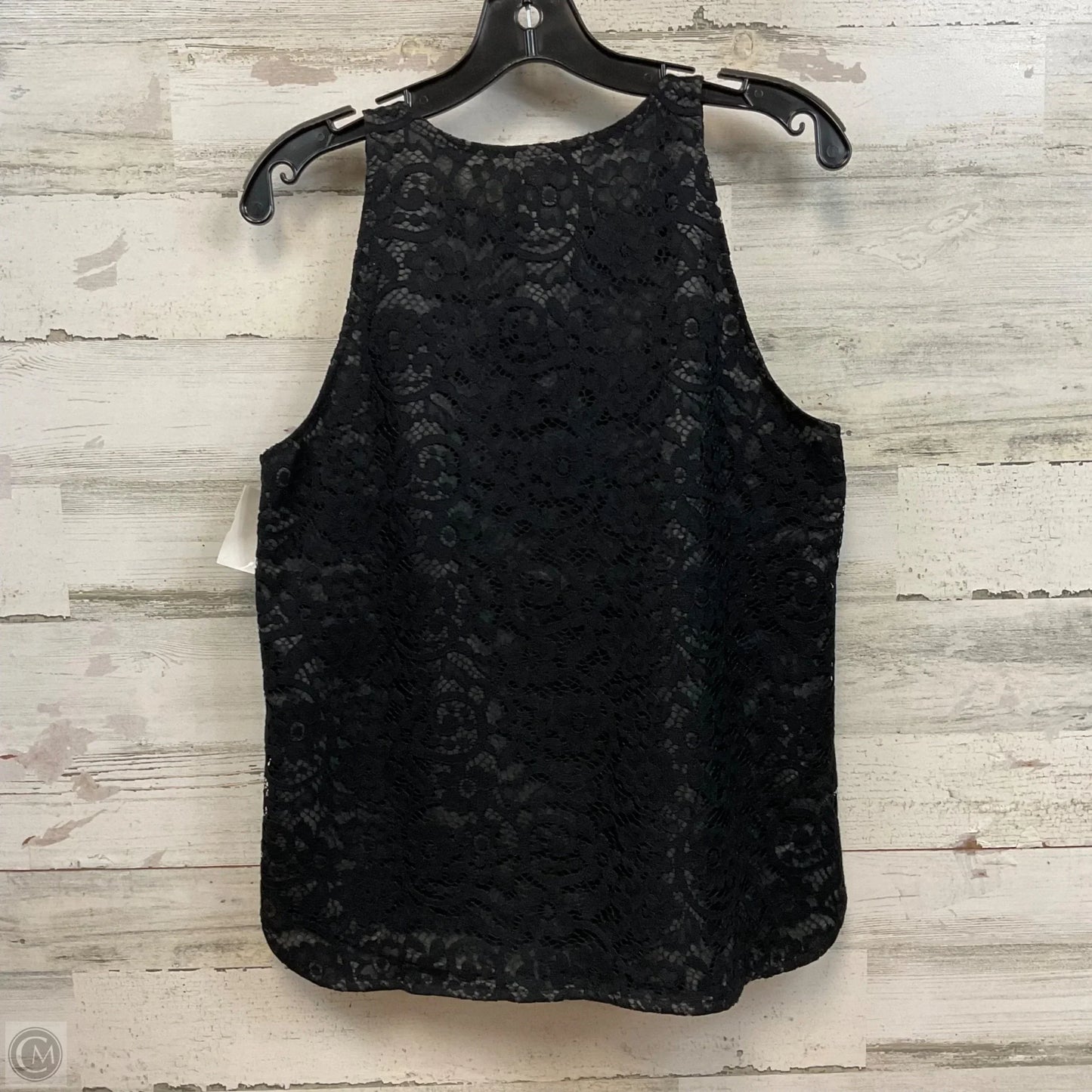Blouse Sleeveless By J. Crew In Black, Size: S