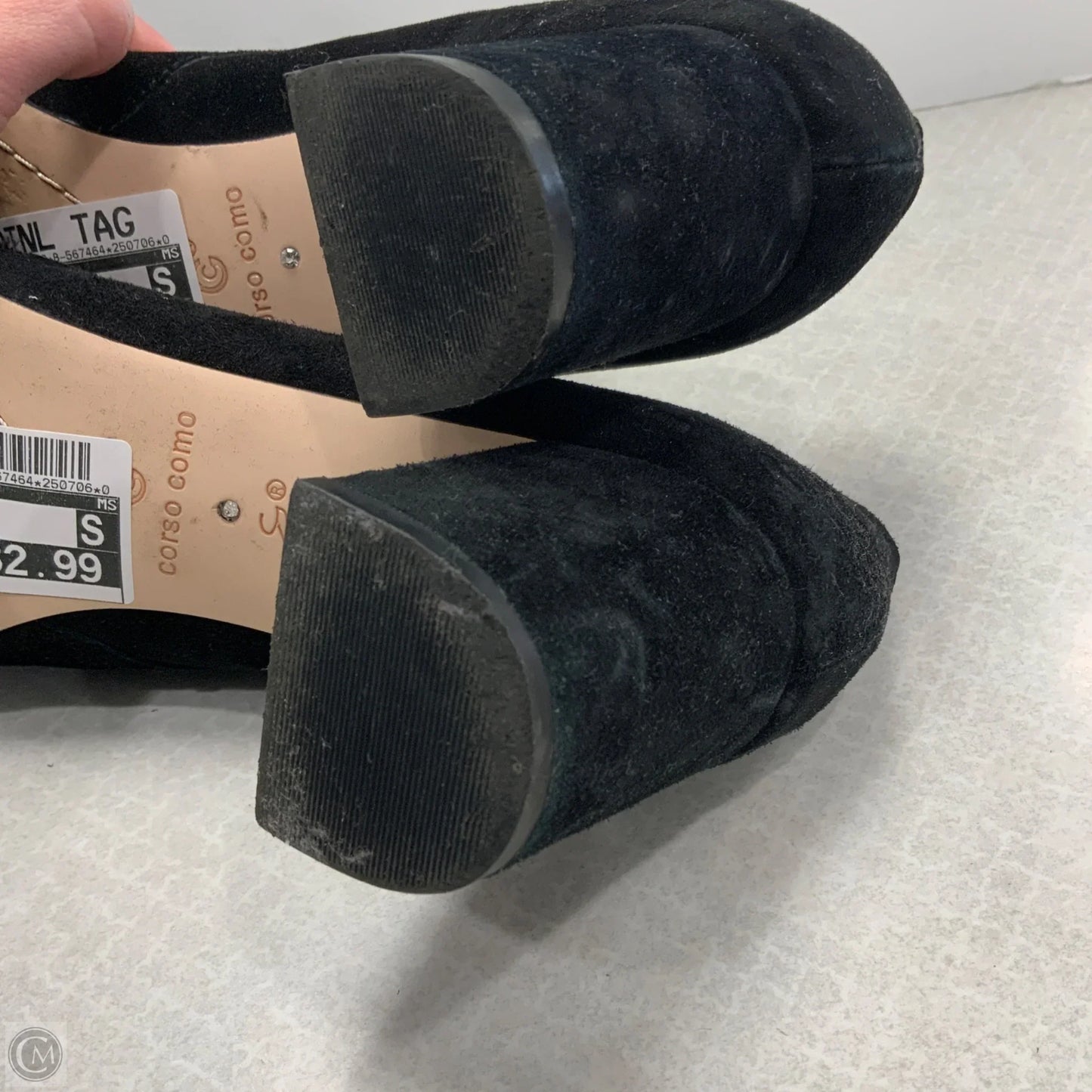 Shoes Heels Block By Corso Como In Black, Size: 9.5