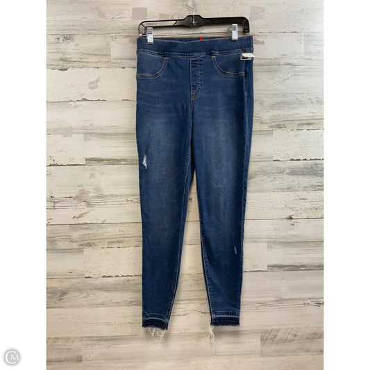Jeans Skinny By Spanx In Blue Denim, Size: M