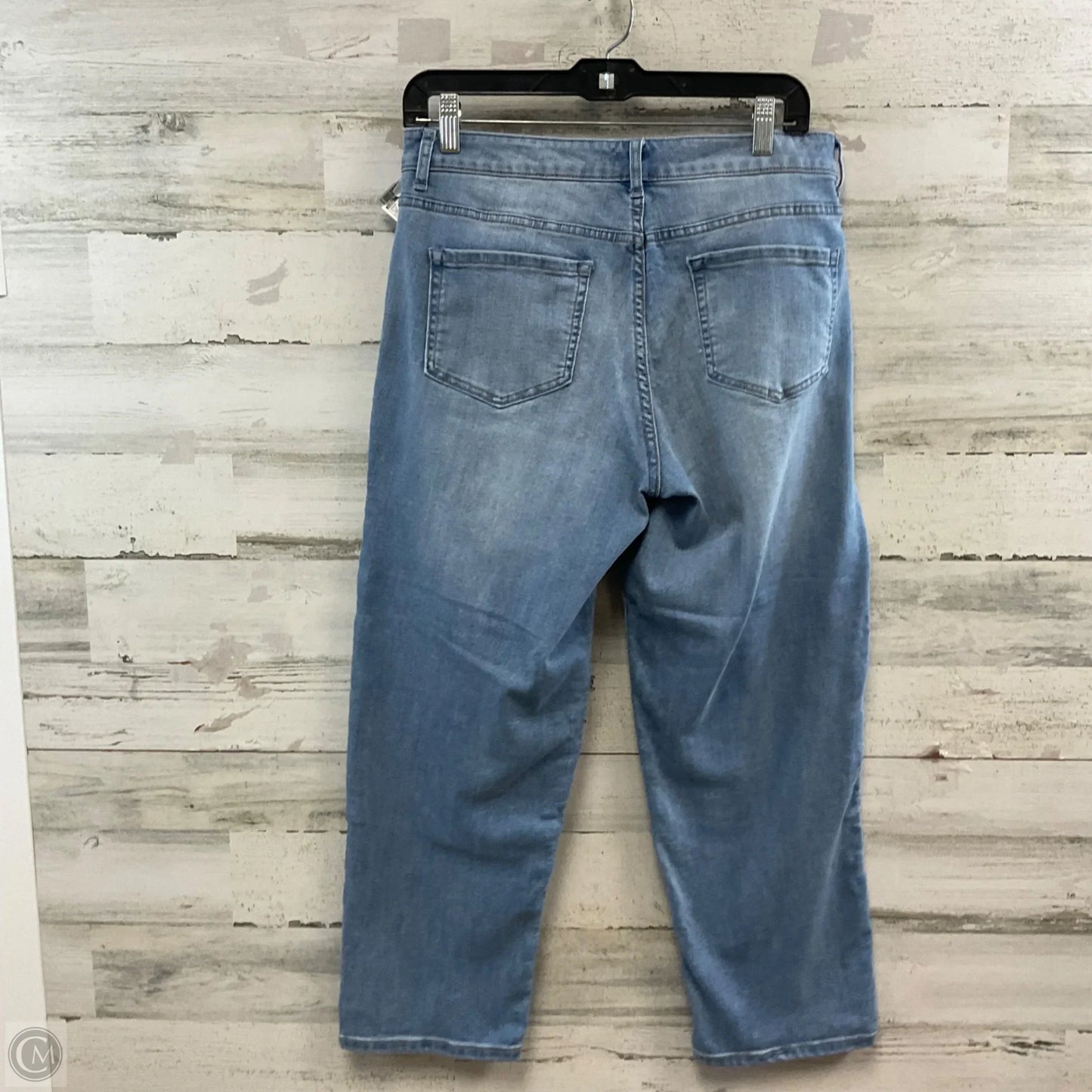 Jeans Boyfriend By Logo In Blue Denim, Size: 10p