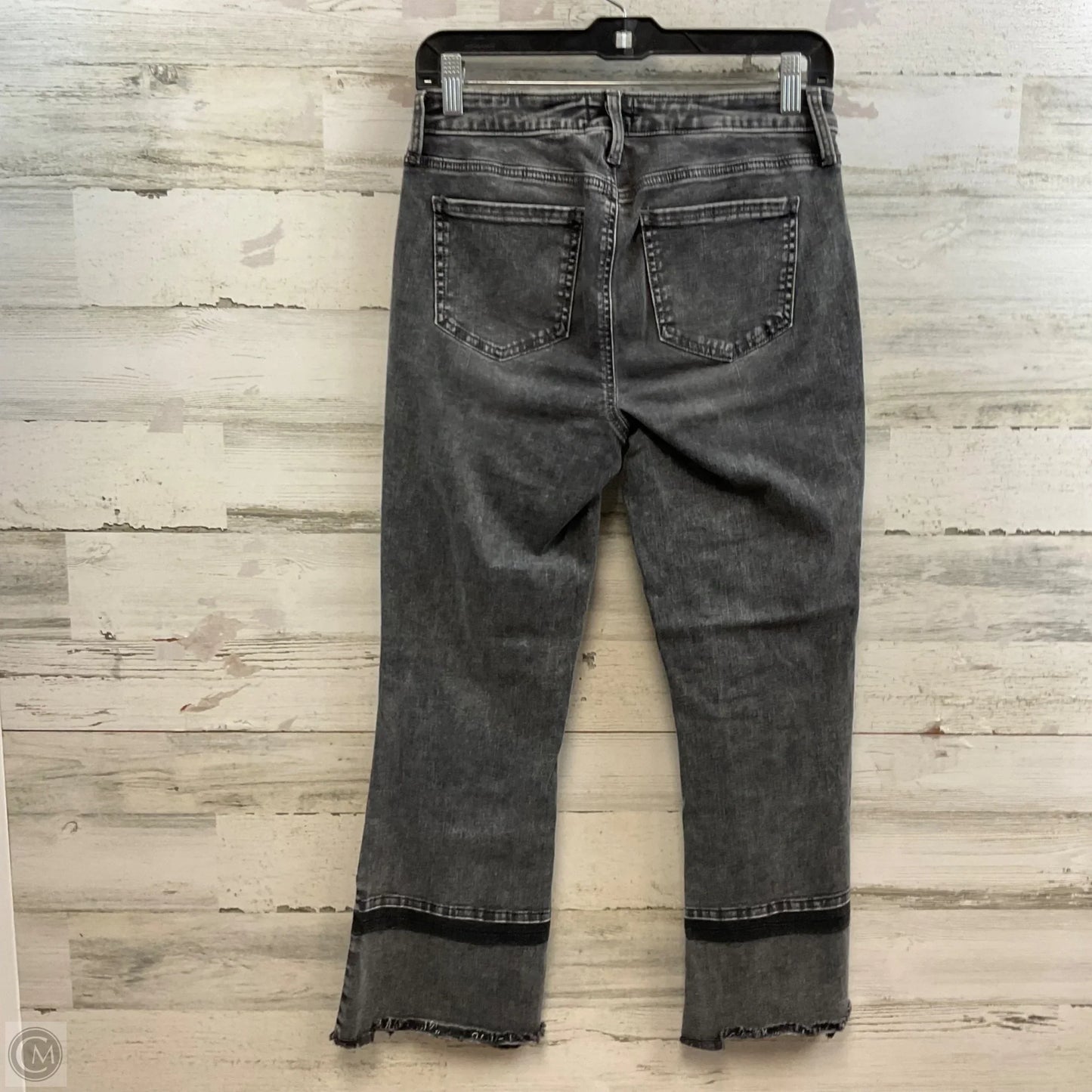 Jeans Cropped By Not Your Daughters Jeans In Grey Denim, Size: 2
