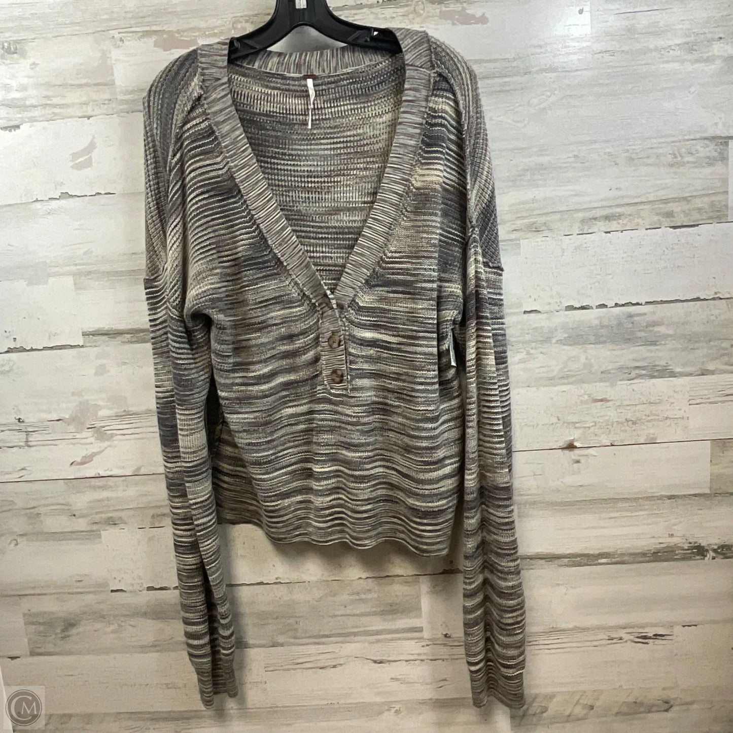 Sweater By Free People In Grey, Size: M