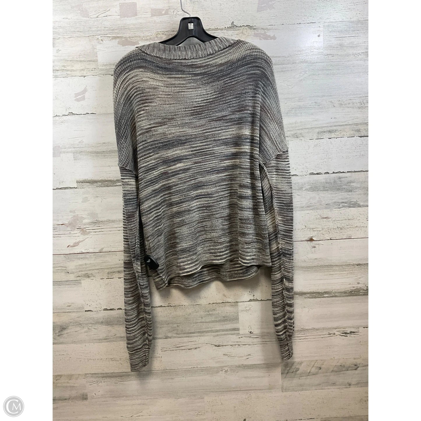 Sweater By Free People In Grey, Size: M