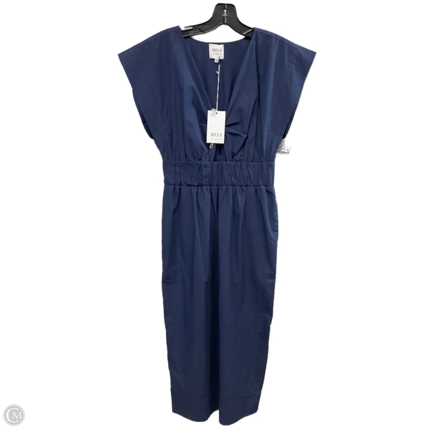 Dress Casual Midi By MISA In Blue, Size: Xs